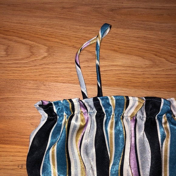 Blue Blush Striped Top BRAND NEW, NEVER WORN - Picture 3 of 7